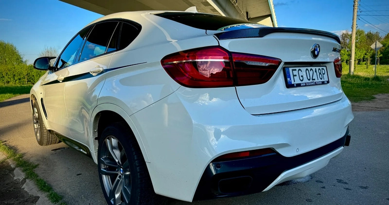 BMW X6 cena 167900 przebieg: 137000, rok produkcji 2015 z Barcin małe 781